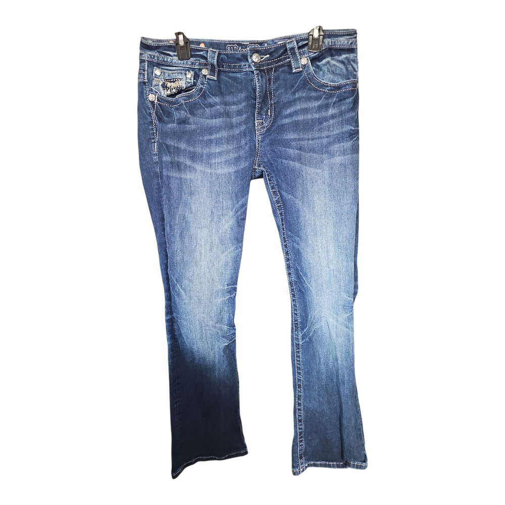 Miss Me Signature Rise Boot Jeans Size 32